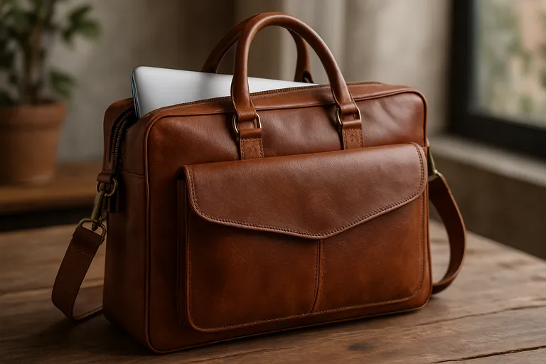 De voordelen van een leren laptoptas